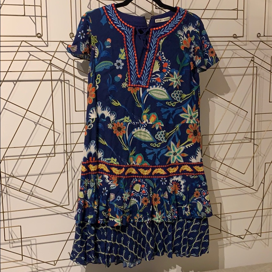 Drop Waist A Line Alice And Olivia